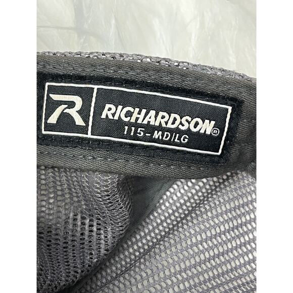 Throw Pink Disc Golf Mesh Back Ball Cap Black Gray Trucker - Picture 4 of 6